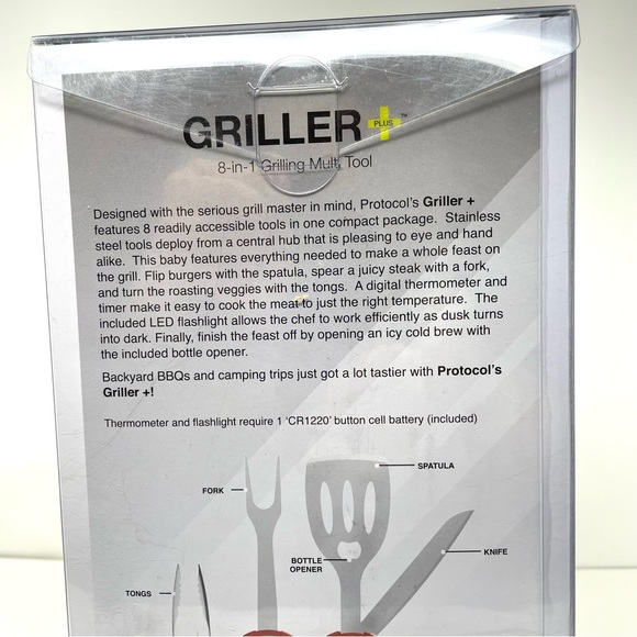 Protocol Griller 8-in-1 Grilling Multi Tool Set, NEW in packaging - Picture 7 of 10